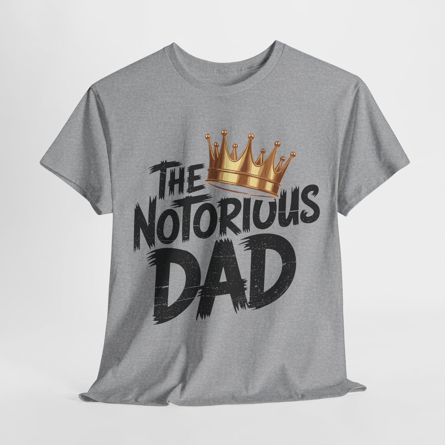 Old School Funny Hip Hop Fathers Day Notorious Dad T-Shirt