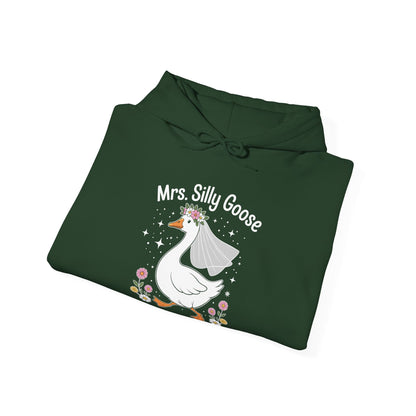 Mrs. Silly Goose Couple Matching Wedding Funny Bride to Be Hoodie