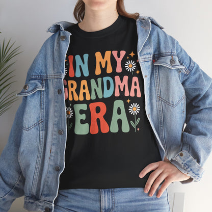 In My Grandma Era Funny Sarcastic Groovy Retro Mothers Day T-Shirt