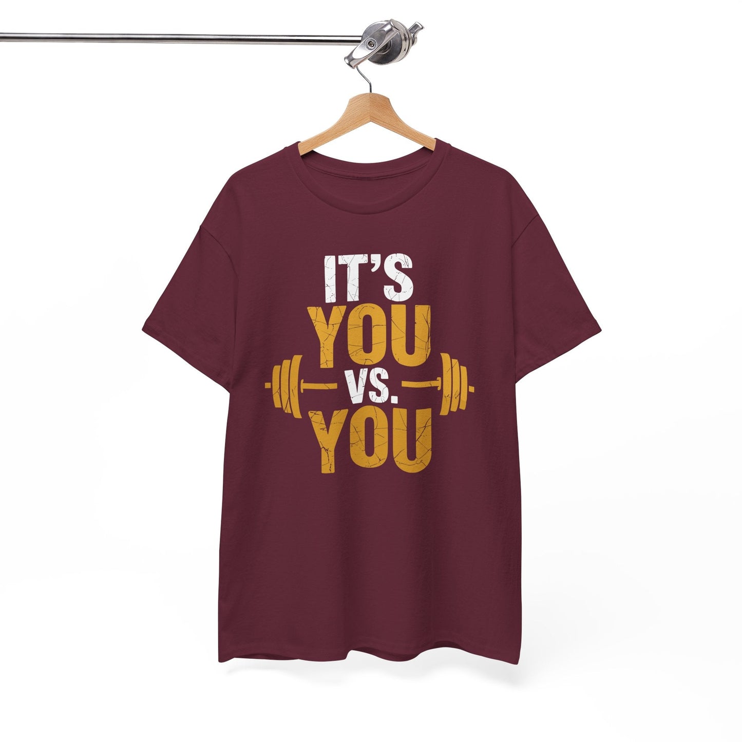 Its You Vs You Workout Gym Workout Motivation Fitness Men Women T-Shirt