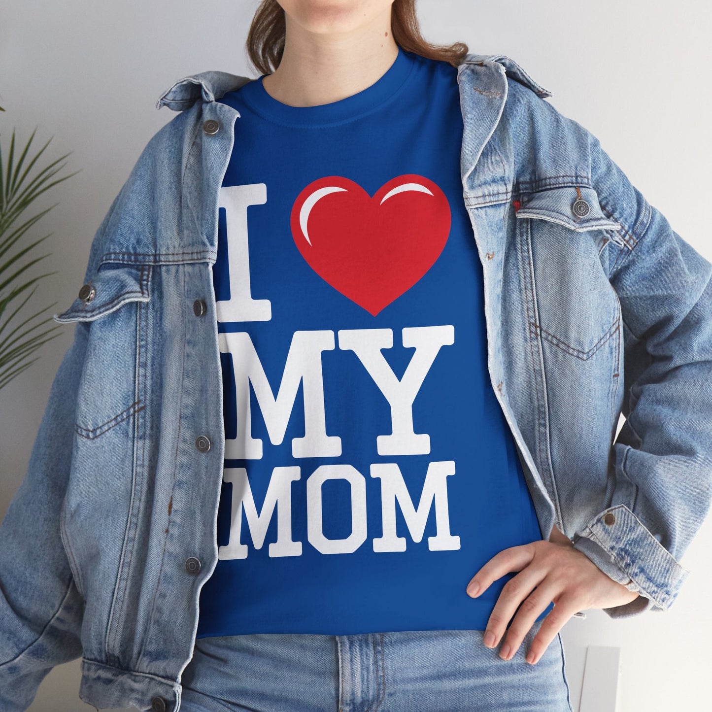 I Love My Mom Mothers Day from Daughter or Son T-Shirt