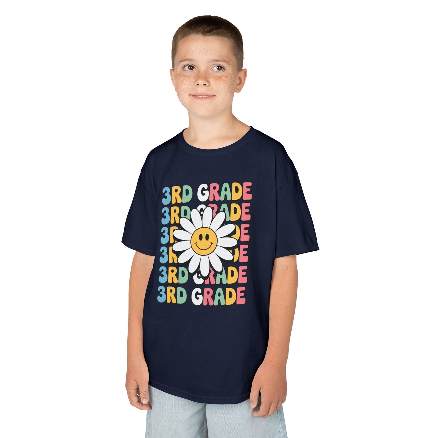 Groovy 3rd Grade Back To School First Day of Third Grade T-Shirt