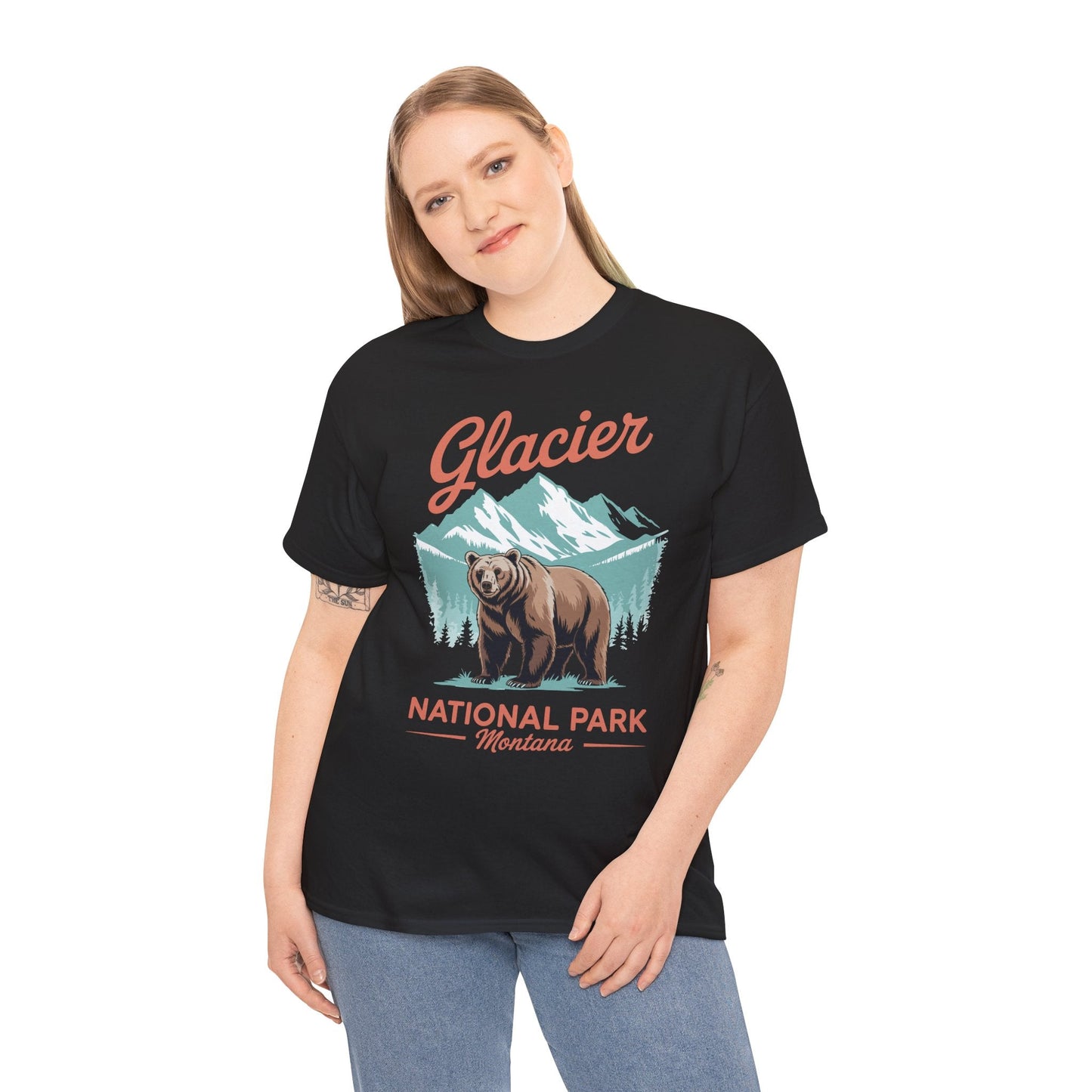 Glacier National Park retro T-Shirt