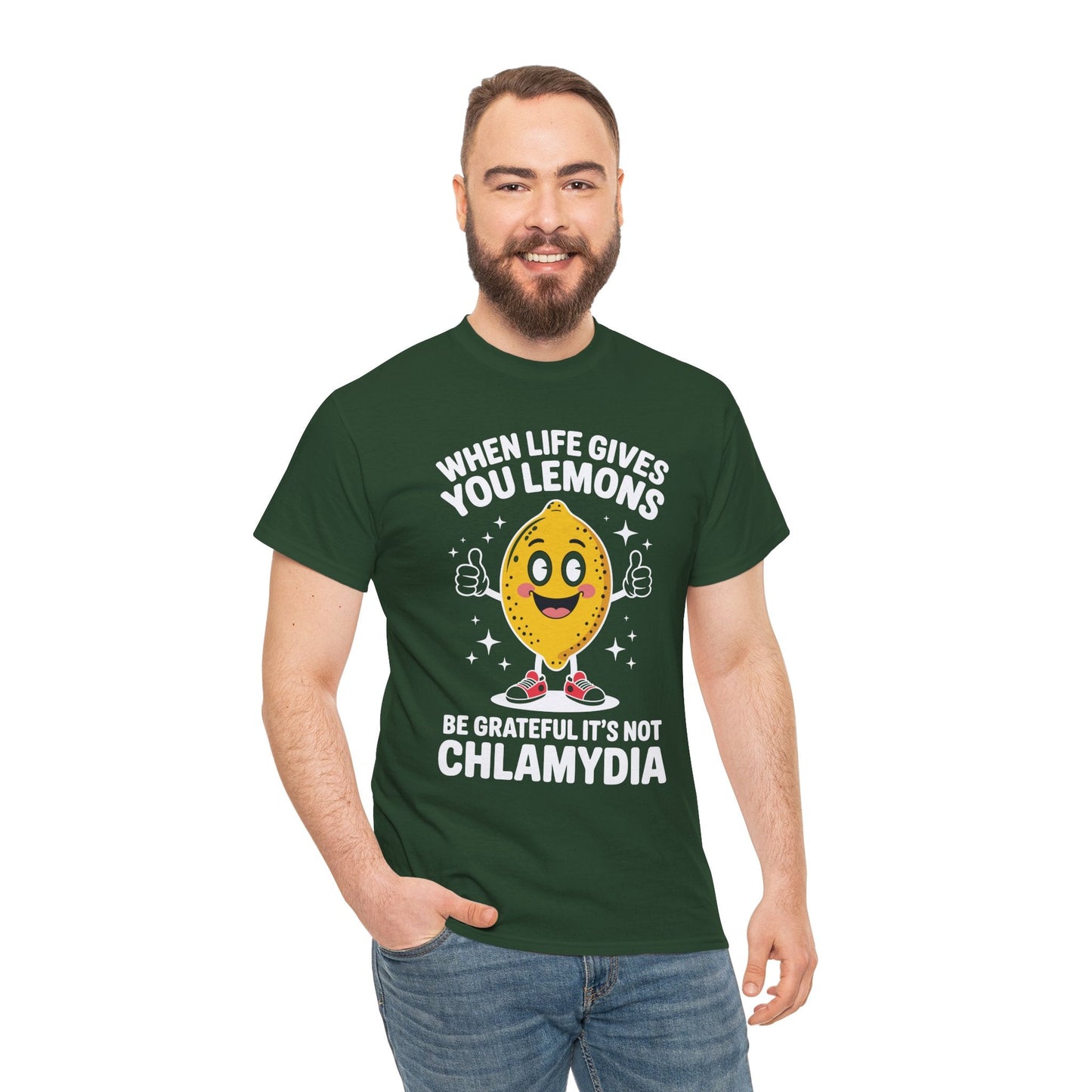 Lemons and Chlamydia Absurd Offensive Meme Sarcastic Edgy T-Shirt