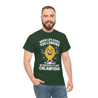 Lemons and Chlamydia Absurd Offensive Meme Sarcastic Edgy T-Shirt