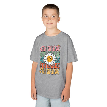 Groovy 4th Grade Back To School First Day of Fourth Grade T-Shirt