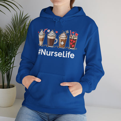 Nurse Life Funny Coffee Nurses Fuel Registered Nurse Medical Hoodie