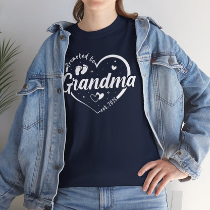 Promoted to Grandma Est 2025 Soon to be Grandma Mothers Day T-Shirt