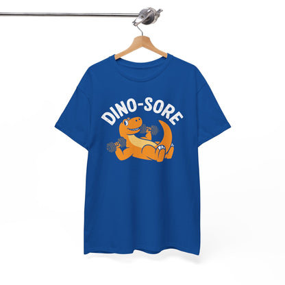 Gym Workout Dino Sore Exercise Fitness Boys Women Men T-Shirt