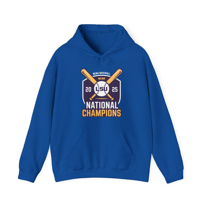 LSU Baseball 2025 National Champions Logo Hoodie