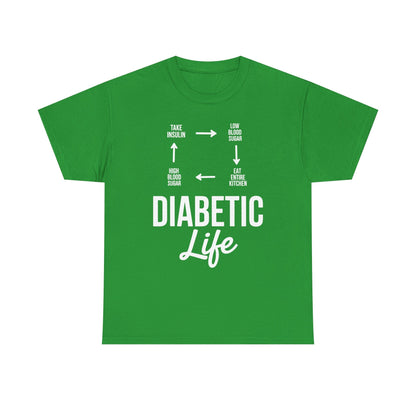 Funny Diabetic Type 1 Diabetes T1D Diabetes Awareness T-Shirt