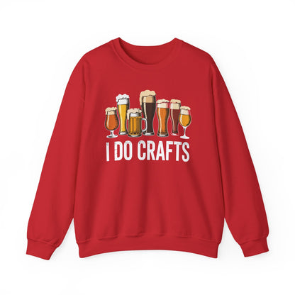 Craft Beer Vintage I Do Crafts Home Brew Art Sweatshirt