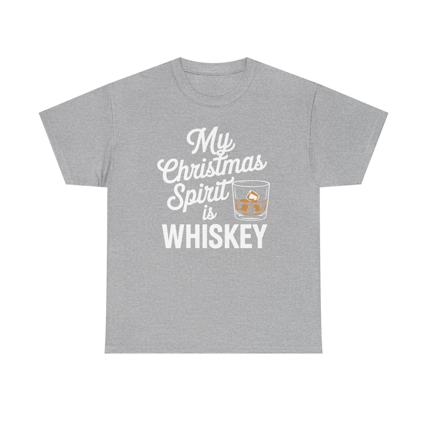 Funny Christmas Drinking Shirt Whiskey Liquor Drinker Saying T-Shirt