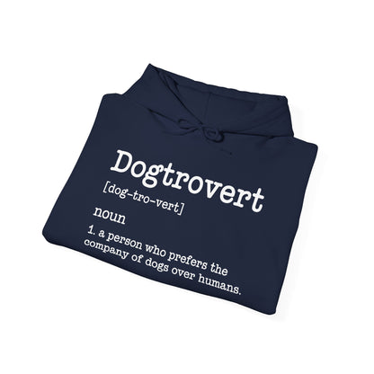 Dogtrovert Definition, Funny Dog Hoodie For Men Women