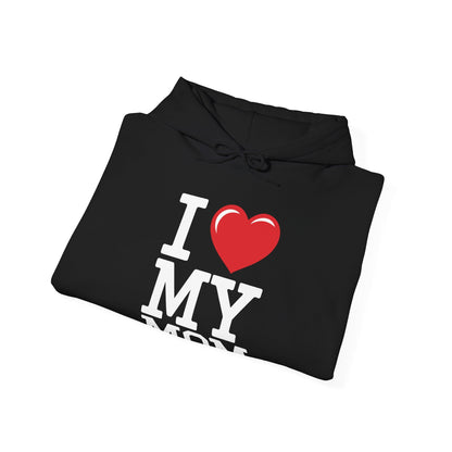I Love My Mom Mothers Day from Daughter or Son Hoodie