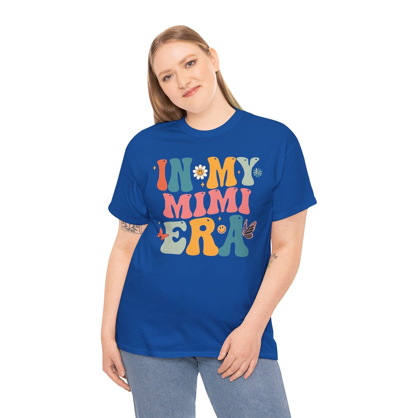 Groovy In My Mimi Era Mom Grandma Mothers Day T-Shirt