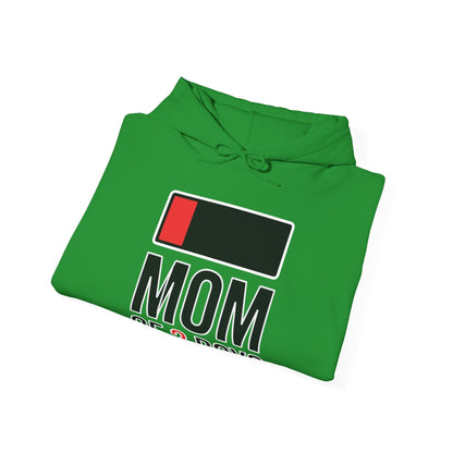 Mom of 2 Boys Gift from Son Mothers Day Birthday Women Hoodie