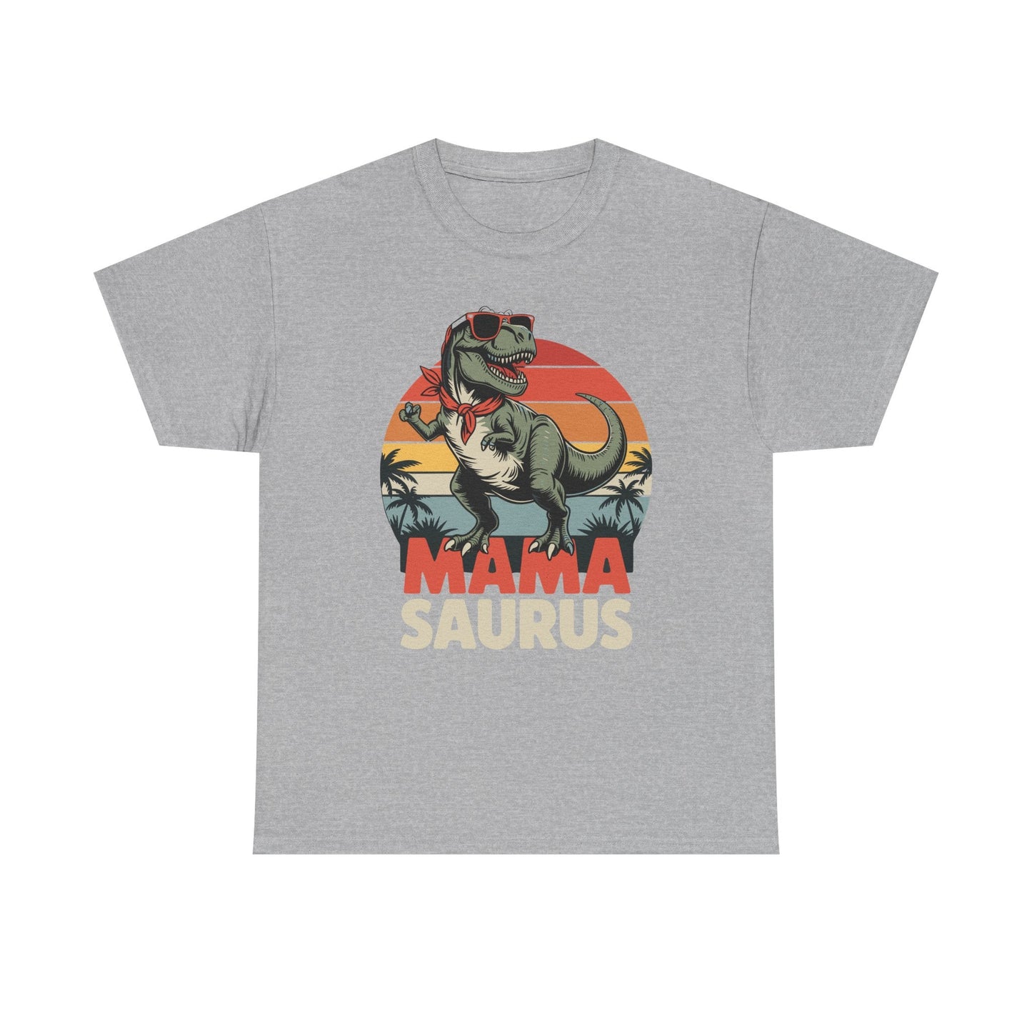 Mamasaurus T Rex Dinosaur Mama Saurus Family Matching Women T-Shirts