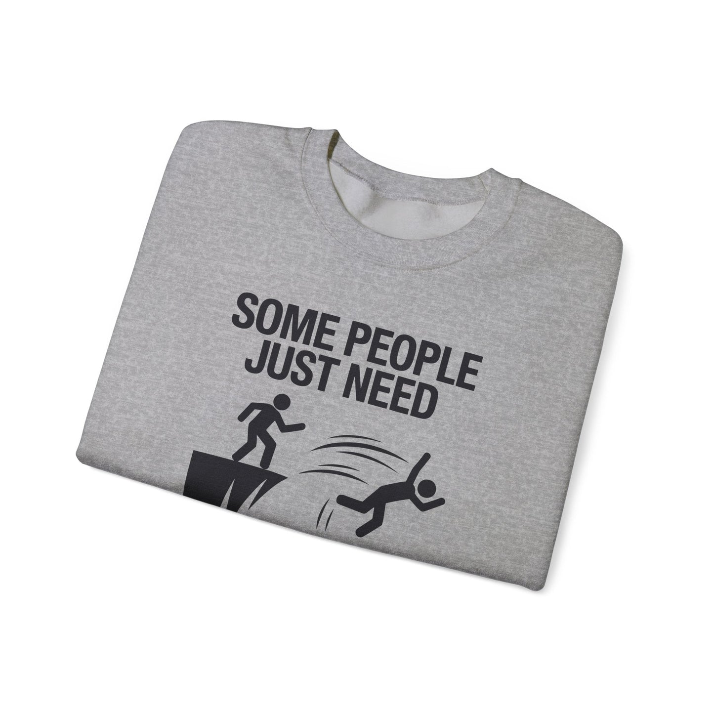 Funny Pat On The Back Adult Sarcastic Design Sweatshirt