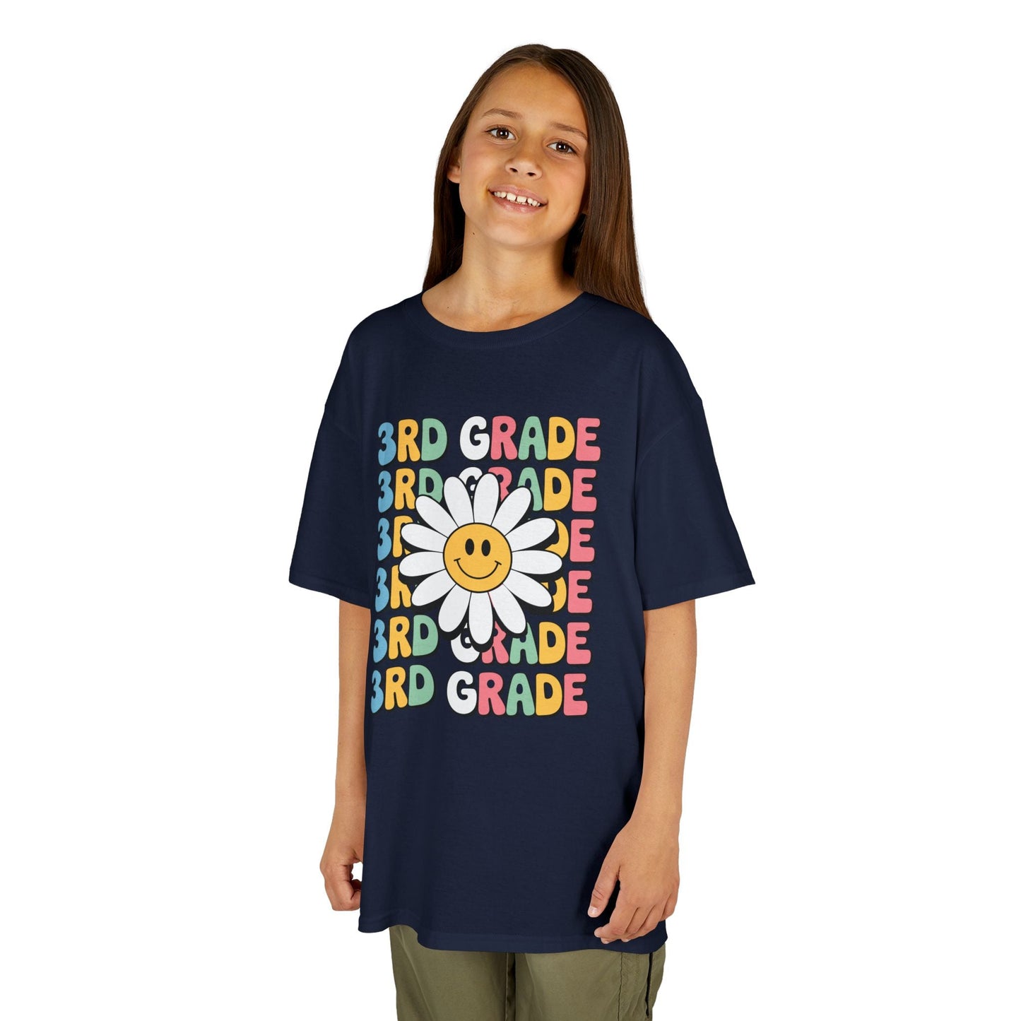 Groovy 3rd Grade Back To School First Day of Third Grade T-Shirt
