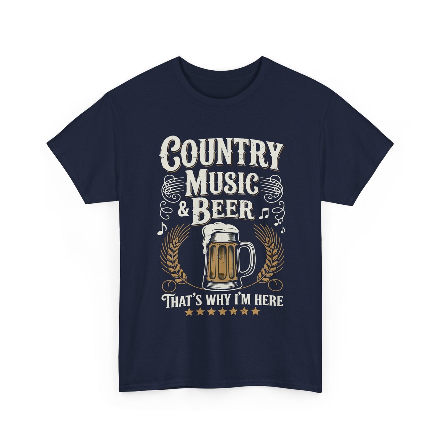 Vintage Country Music and Beer That's Why I'm Here Legends T-Shirt
