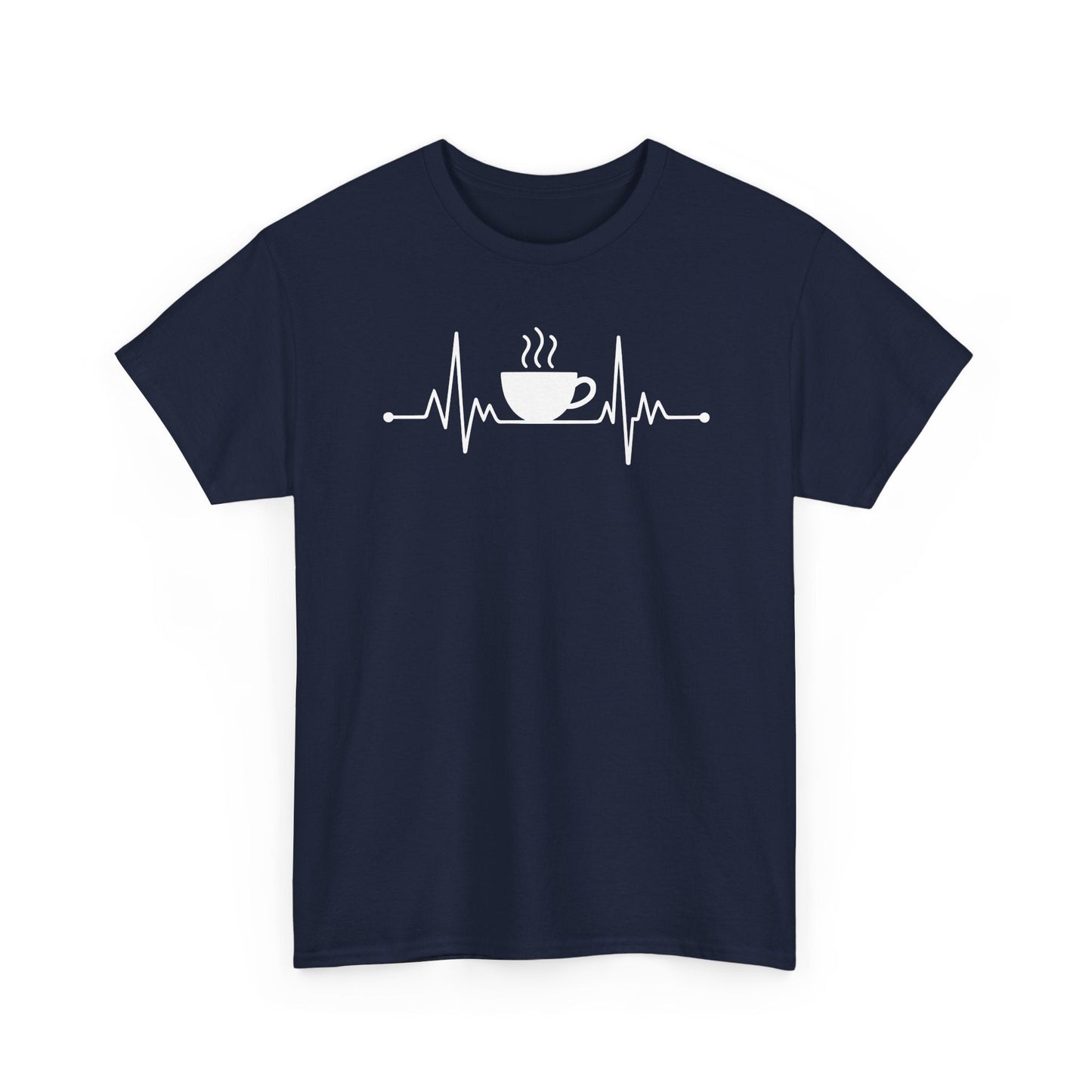 Coffee Heartbeat Drinking Coffee T-Shirt