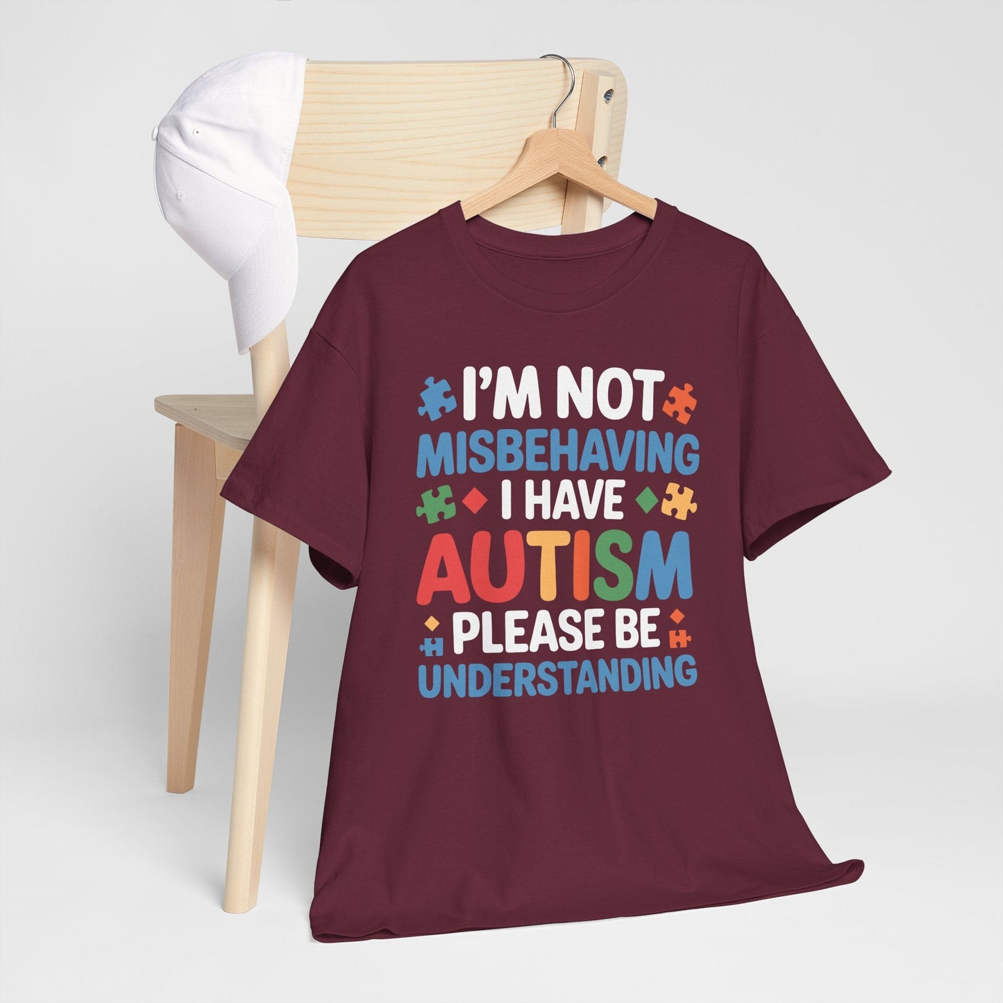 Autism Awareness I'm Not Misbehaving I Have Autism T-Shirt