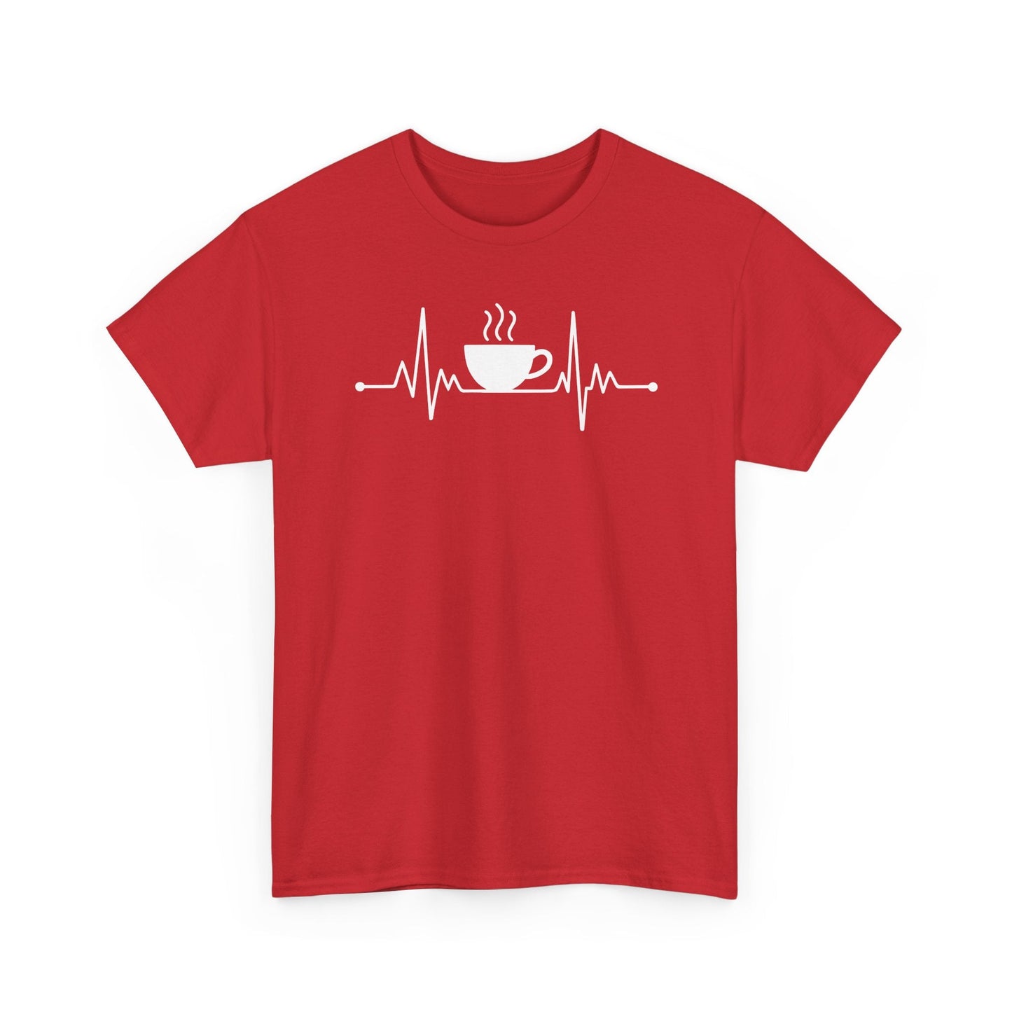 Coffee Heartbeat Drinking Coffee T-Shirt