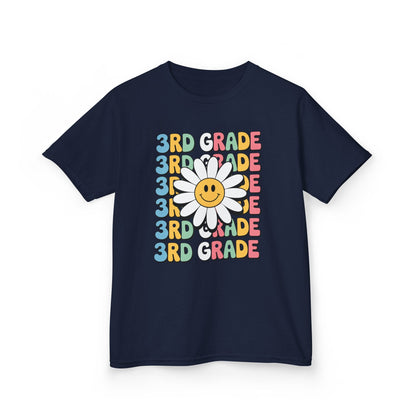 Groovy 3rd Grade Back To School First Day of Third Grade T-Shirt