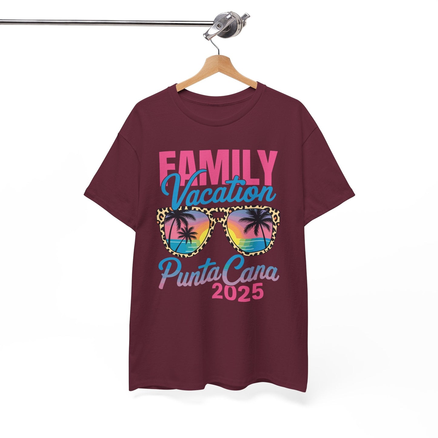 Family Vacation Punta Cana 2025 Matching Holiday Summer T-Shirt