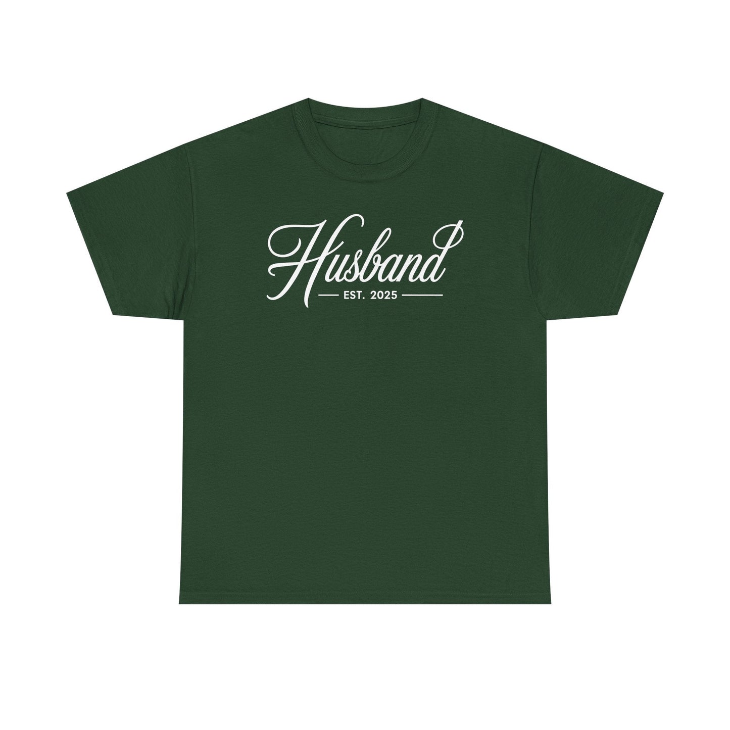 Couples Gifts For Husband And Wife Matching Husband Est 2025 Just Married Honeymoon Wedding T-Shirt