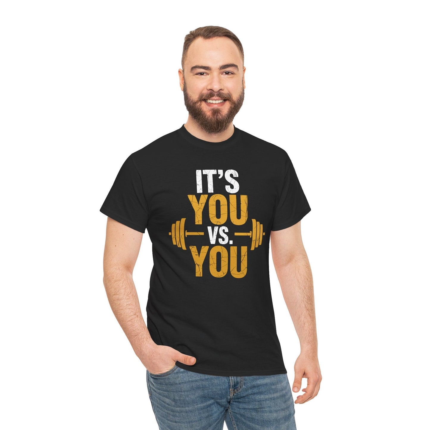 Its You Vs You Workout Gym Workout Motivation Fitness Men Women T-Shirt