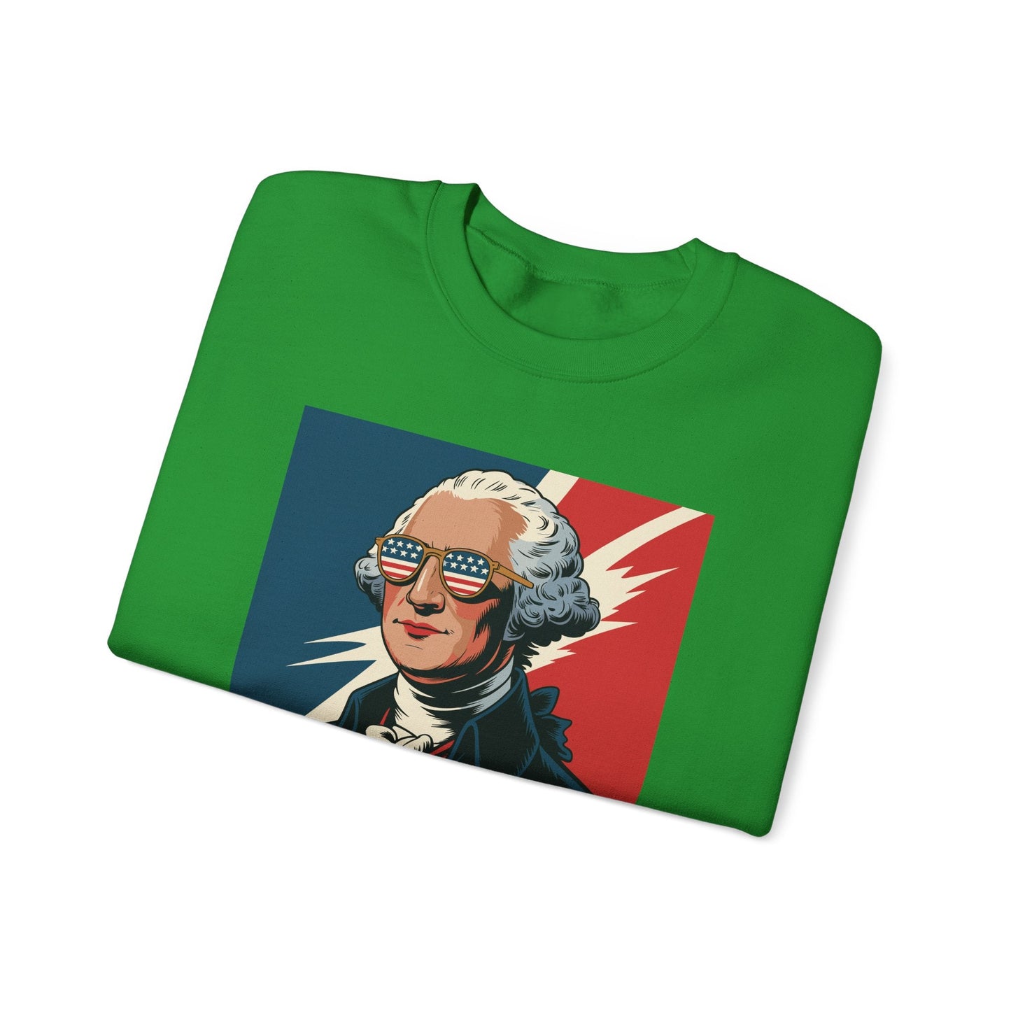 4th Of July 2025 George Washington Bruh. Meme Patriotic Sweatshirt