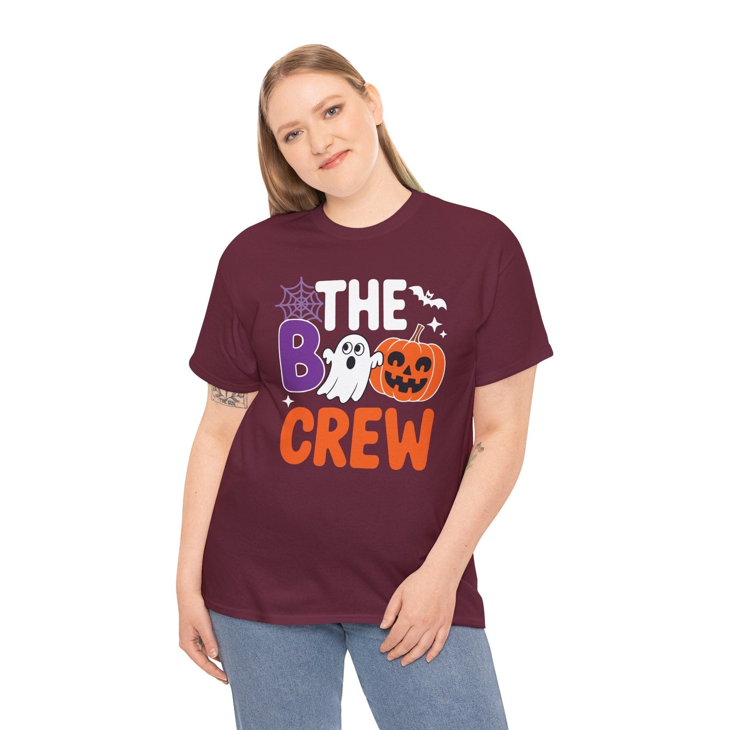 Halloween The Boo Crew Cute Ghost Spooky Family Matching T-Shirt