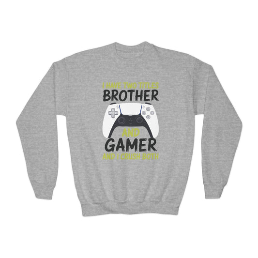 Funny Gaming Boys Girls Gamer Video Game Sweatshirt