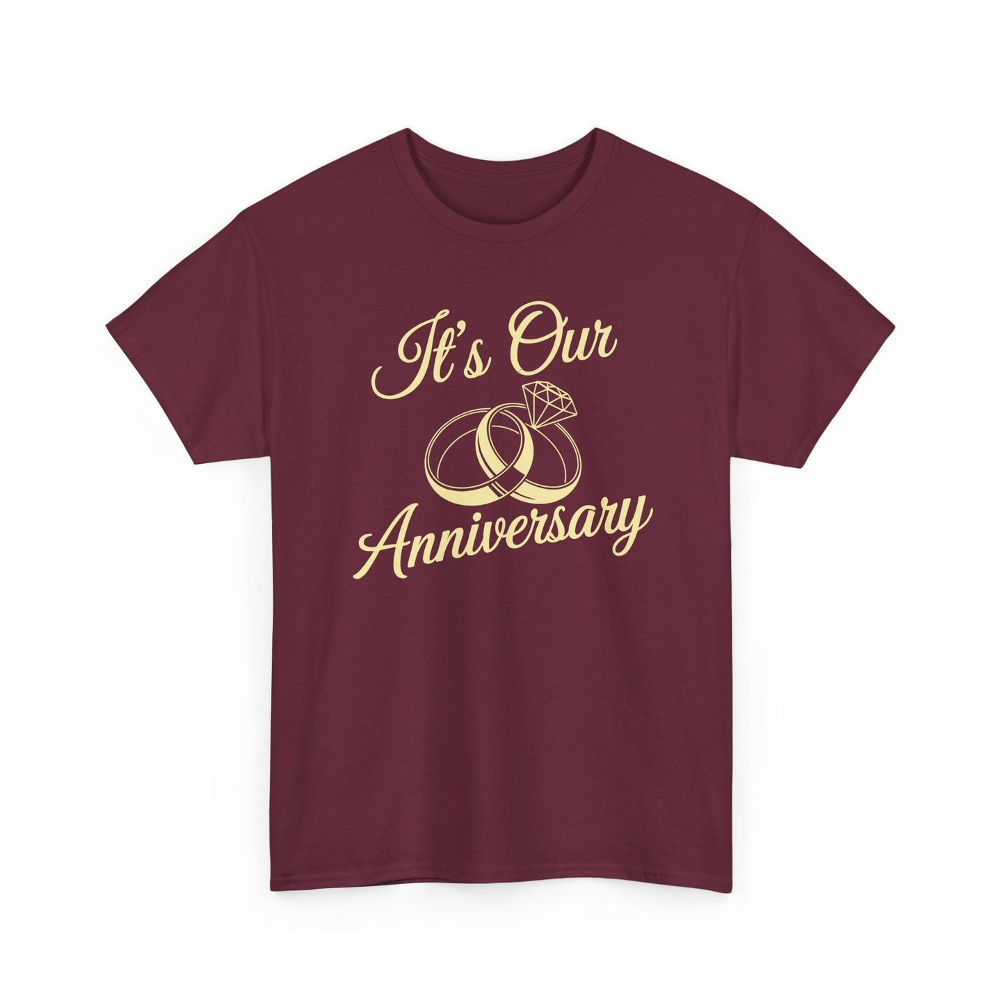 It's Our Anniversary Shirts for Married Couples Husband Wife T-Shirt