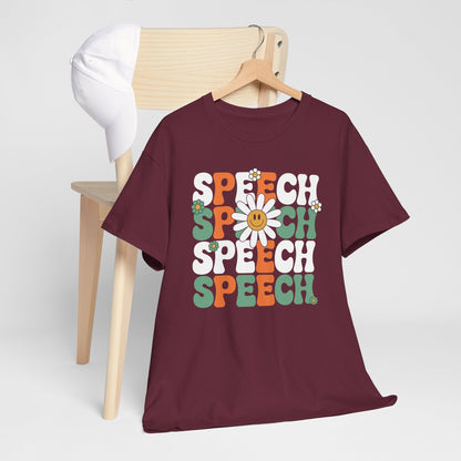 Speech Therapy Retro Speech Language Pathologist Therapist T-Shirt