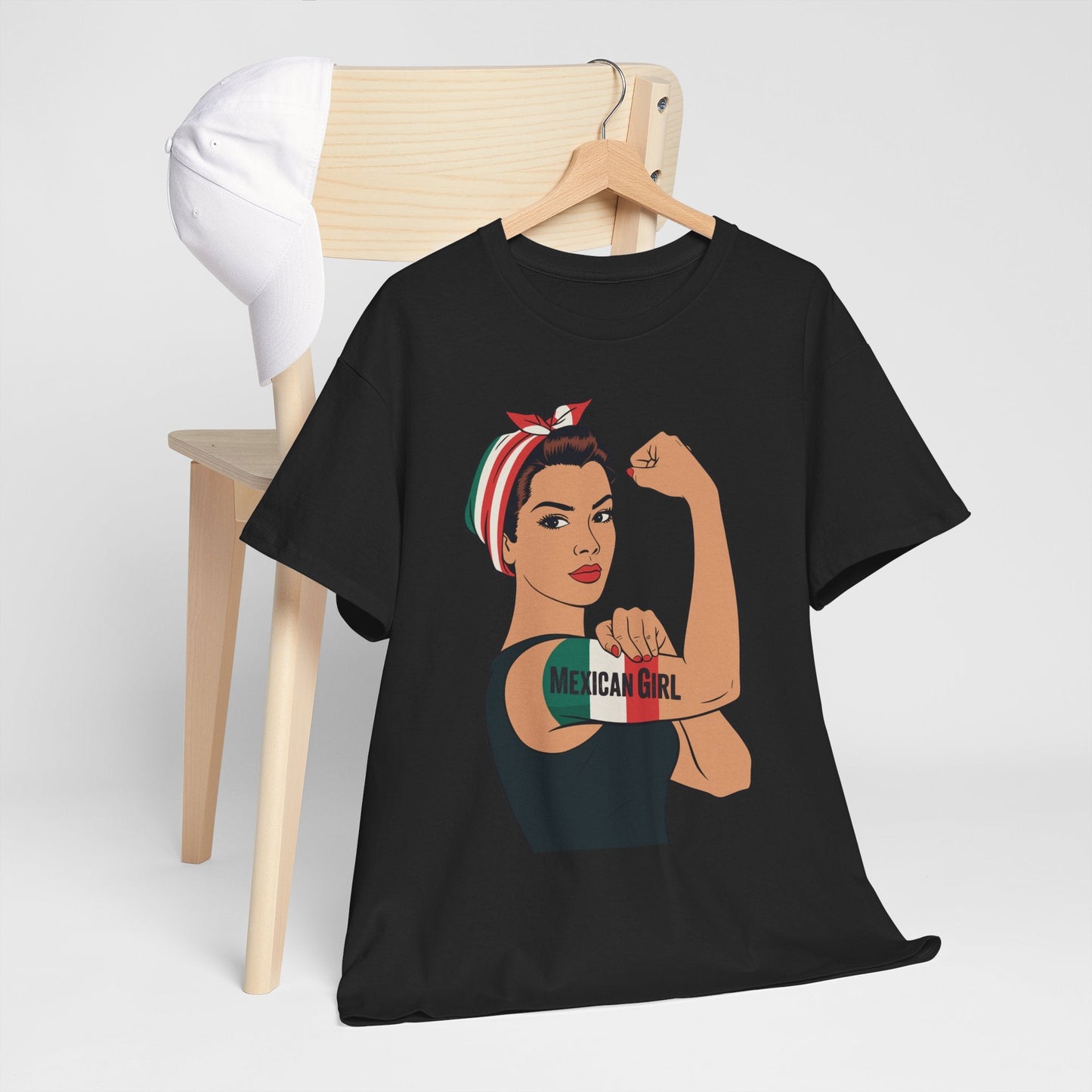 Mexican Girl Mujer Rosie Riveter Cinco De Mayo Fiesta T-Shirt Women