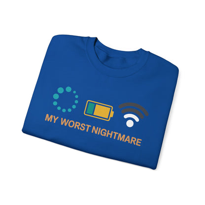 My Worst Nightmare Funny gifts for Gamers Sweatshirt