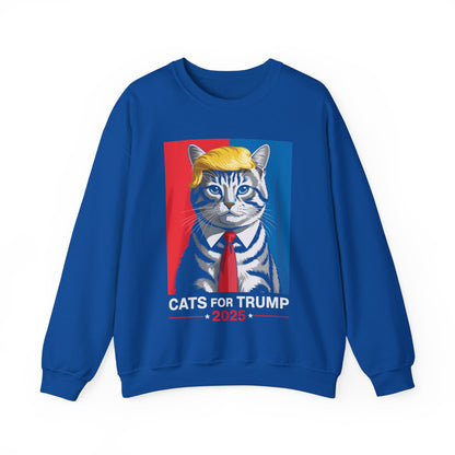 Cats For Trump 2025 Funny Tee For Vance Trump Sweatshirt