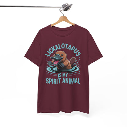 Vintage Funny Lickalottapus Is My Spirit Animal Lovers Meme T-Shirt