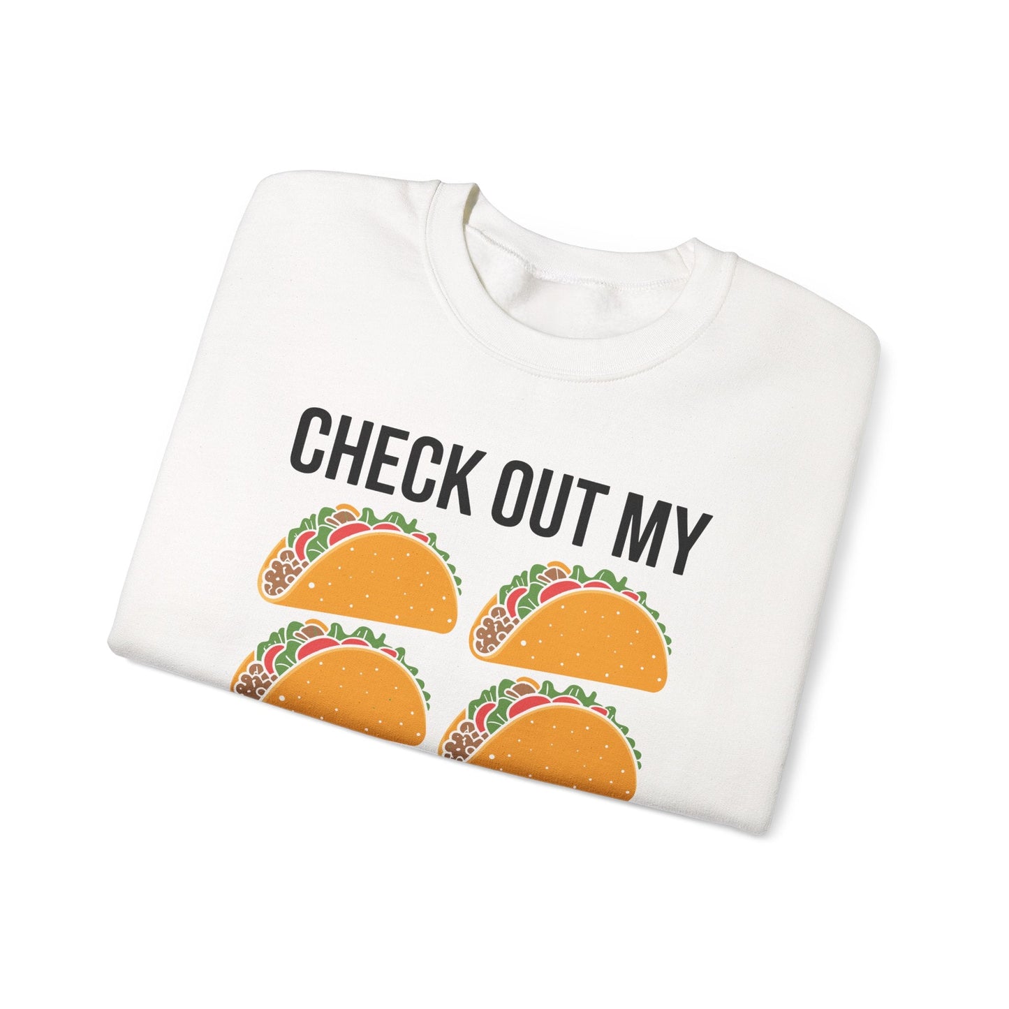 6 Pack Fitness Taco Funny Mexican Gym Top for Taco Lovers Sweatshirt
