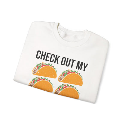 6 Pack Fitness Taco Funny Mexican Gym Top for Taco Lovers Sweatshirt