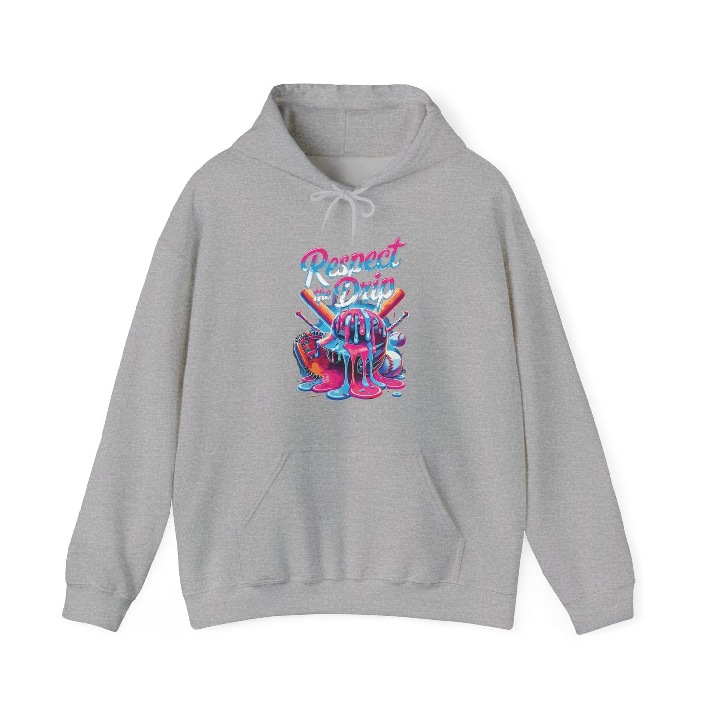Baseball Drip For Boys Ice Cream Respect The Drip Baseball Hoodie