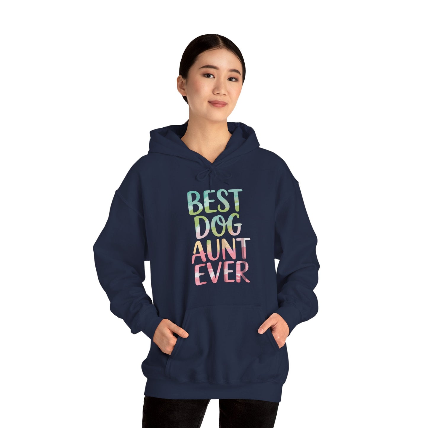 Best Dog Aunt Ever Shirt Women Dog Lover Auntie Mothers Day Hoodie