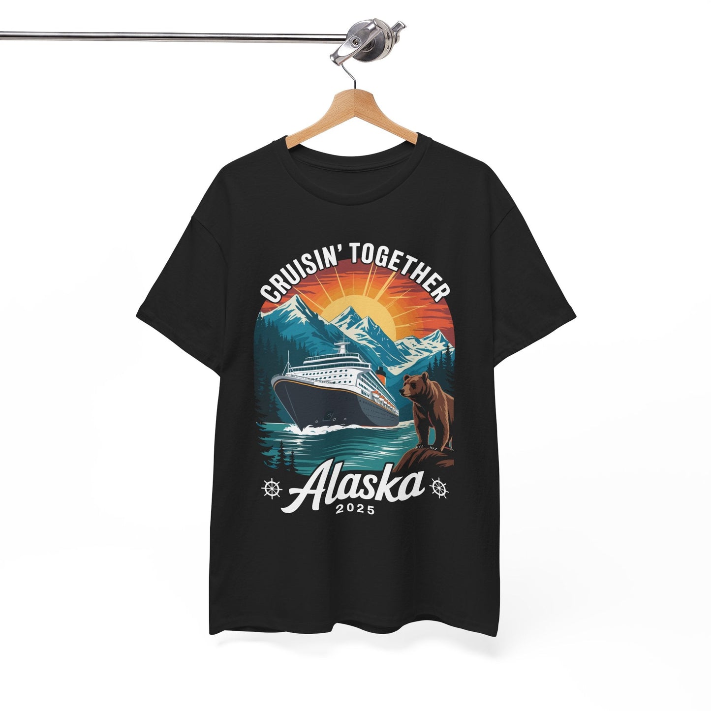 Cruisin Together Alaska 2025 Family Friend Alaska Cruise T-Shirt
