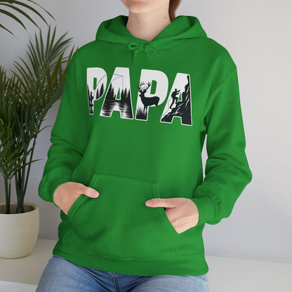 Best Hunting Dad Ever Hoodie Vintage Father’s Day Hoodie for Men