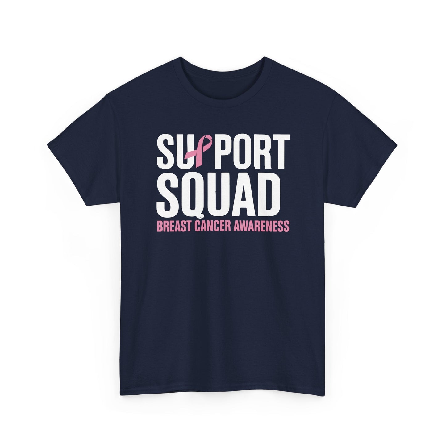 Breast Cancer Shirts Support Squad Breast Cancer Awareness T-Shirt