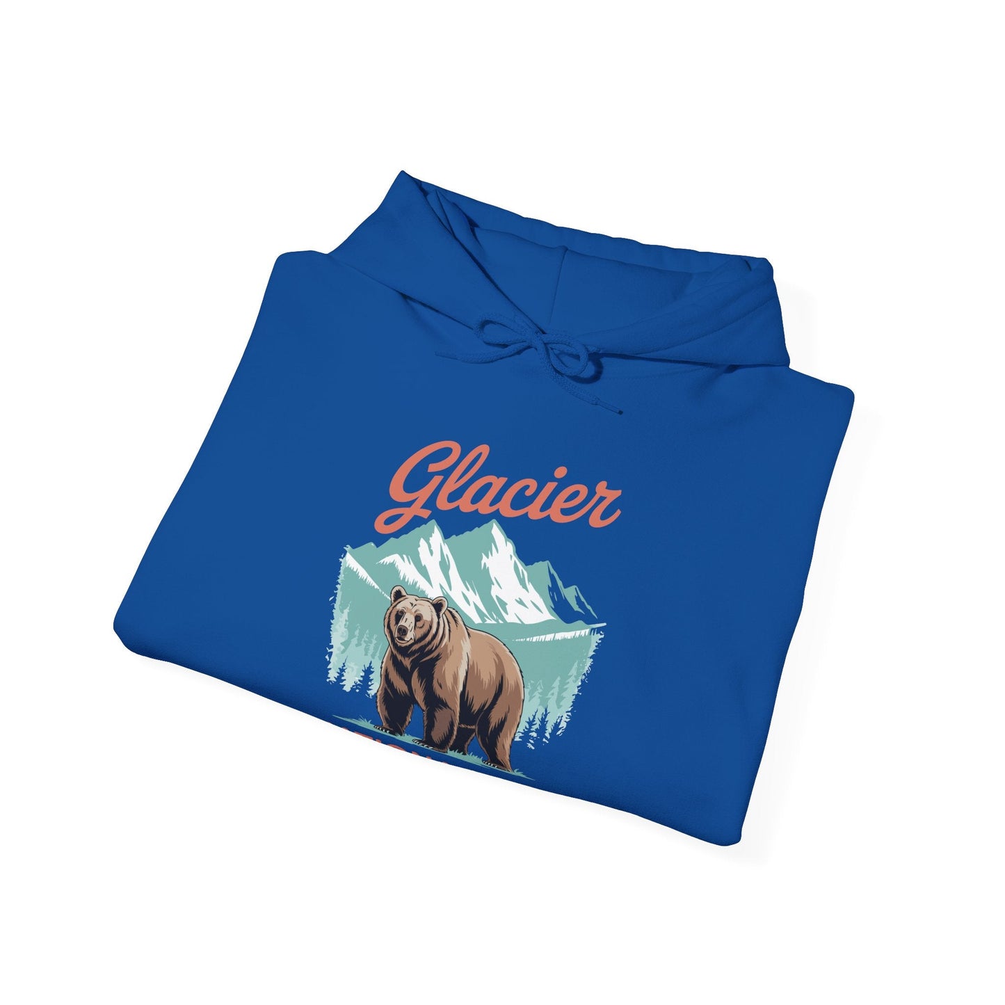 Glacier National Park retro Hoodie