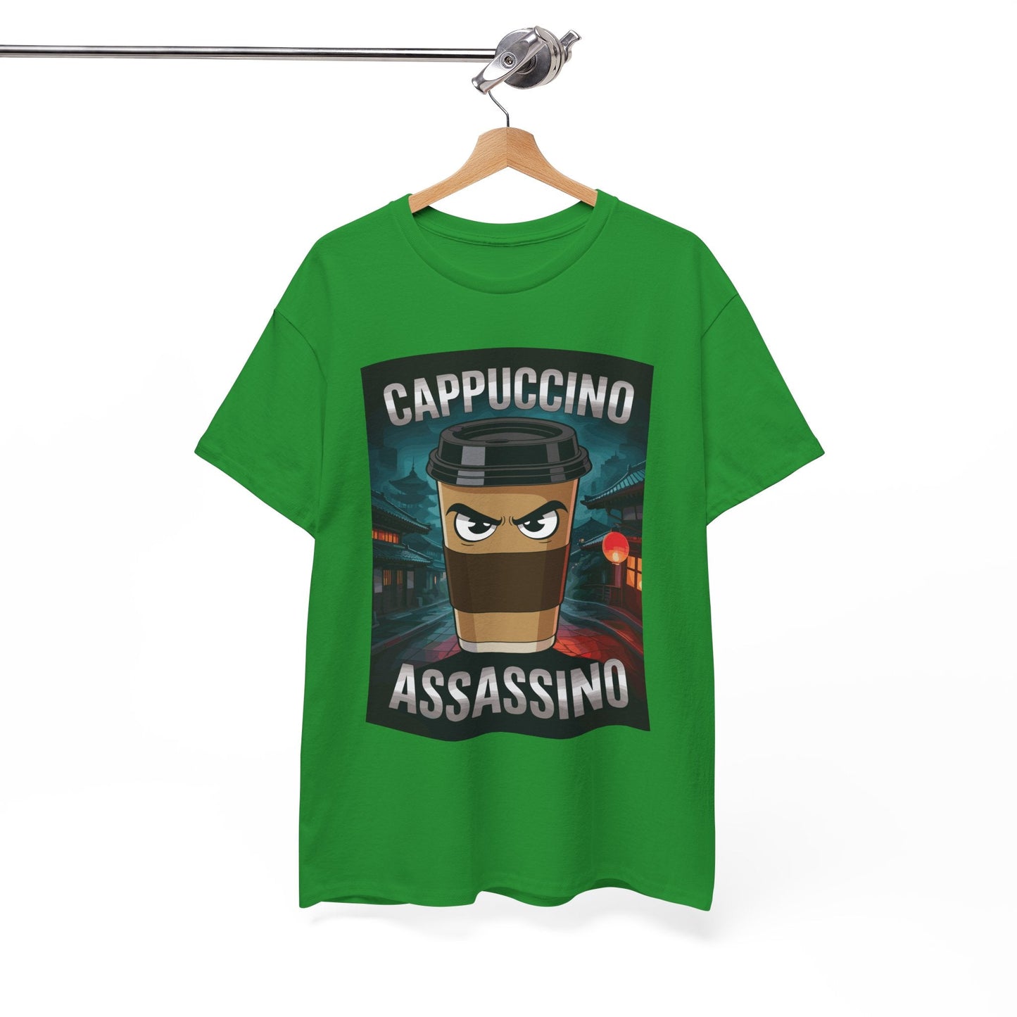 Cappuccino Assassino Coffee Lovers Italian Brainrot Meme T-Shirt